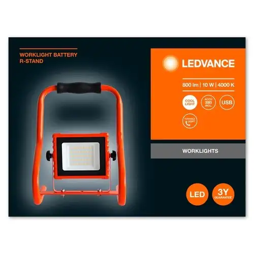 LEDVANCE  punjivi radni reflektor 10W 4000K