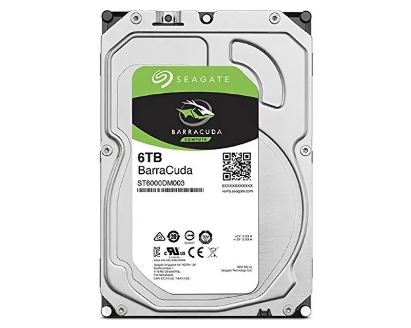 SEAGATE 6TB 3.5 SATA III 256MB 5.400 ST6000DM003 Barracuda