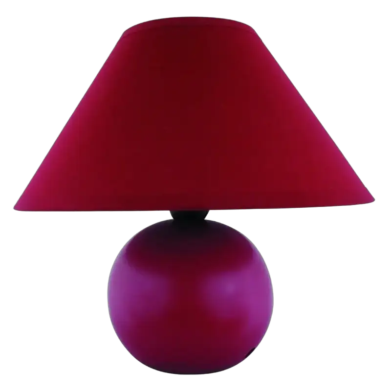 RABALUX Ariel keramicka stona lampa E14 40W, crveno