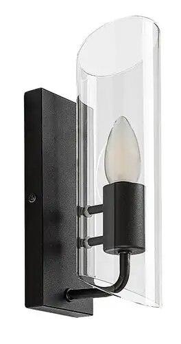 RABALUX Teodoro zidna lampa E14 1x12W crna