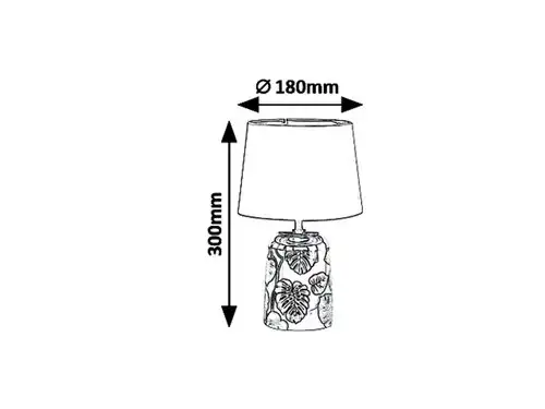 RABALUX Sonal stona E14 1XMAX 40W gold/crna
