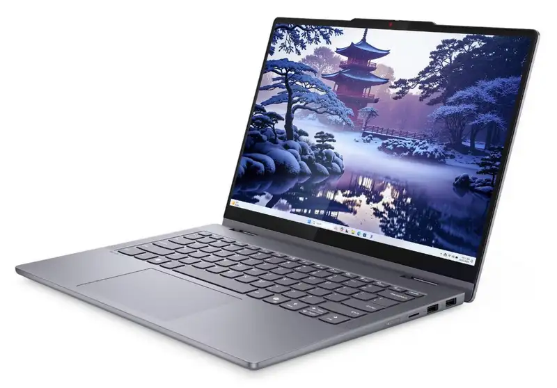 LENOVO IdeaPad 5 2-in-1 14IAL10,14" WUXGA, Intel Core Ultra 5 225H, 16GB, 512GB, DigitalPen, Backlite, DOS, Luna Grey (83KR001VYA)
