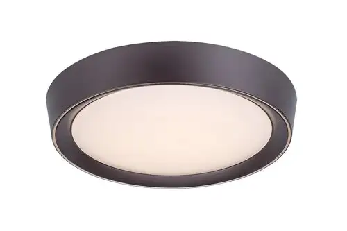 RABALUX Mokka plafonjera, LED 24W, braon,D41cm