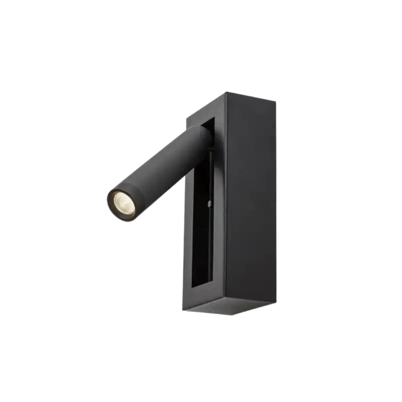 RABALUX Gello, zidna crna za citanje sa prekidacem LED 4W, 3000K