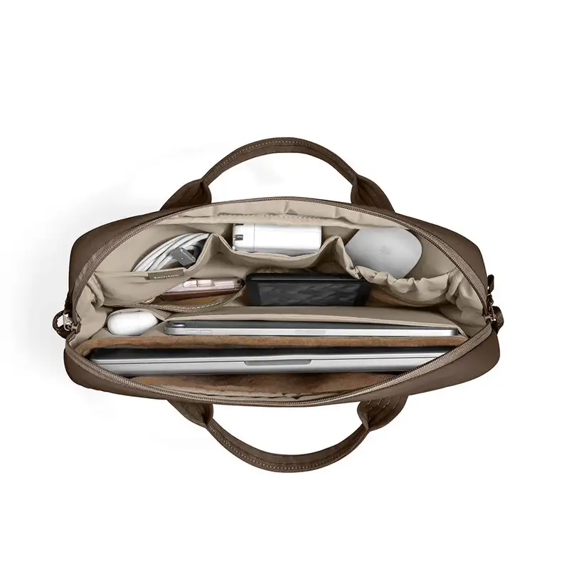 TOMTOC TERRA A28 PUFFY LAPTOP HANDBAG EARTHSHADE 14" A28D3Y1