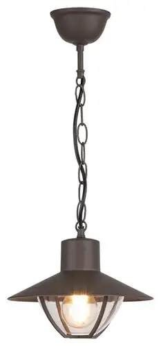 RABALUX Almada,visilica,E27 1X10W,braon