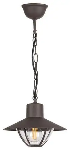 RABALUX Almada,visilica,E27 1X10W,braon