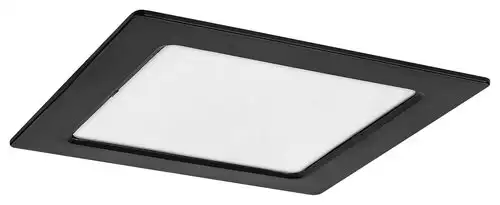 RABALUX Shaun2 plafonjera 12W 4000K crna cetvrtasta