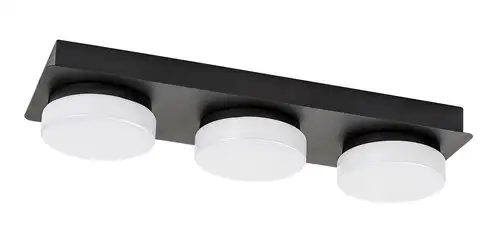 RABALUX Attichus mat crna 18W 1700lm-2350lm, 4000K IP44