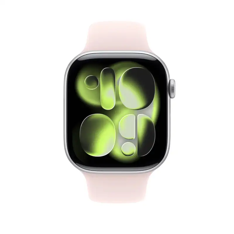 APPLE Watch 46mm Sport Band: Soft Pink Sport Band - M/L (SEASONAL) mhyg4zm/a