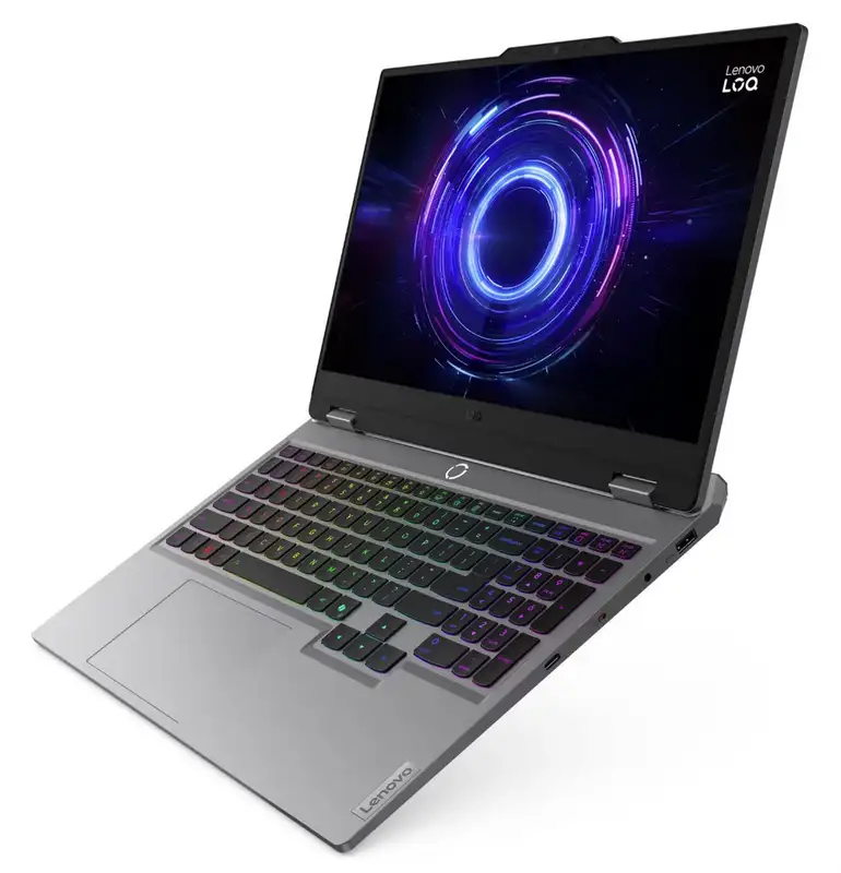 LENOVO LOQ 15IRX10, 15.6" FHD, Intel Core i7-13650HX, 16GB, 1TB, RTX5050, bklt, SRB, DOS, siva (83JE009KYA)