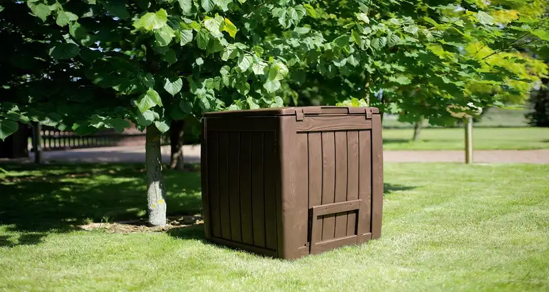 KETER Komposter Deco 340L sa bazom braon