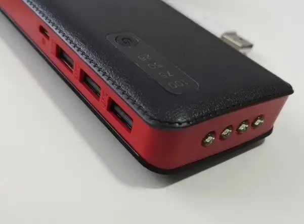 GEMBIRD 6000mAh 3xUSB - LED