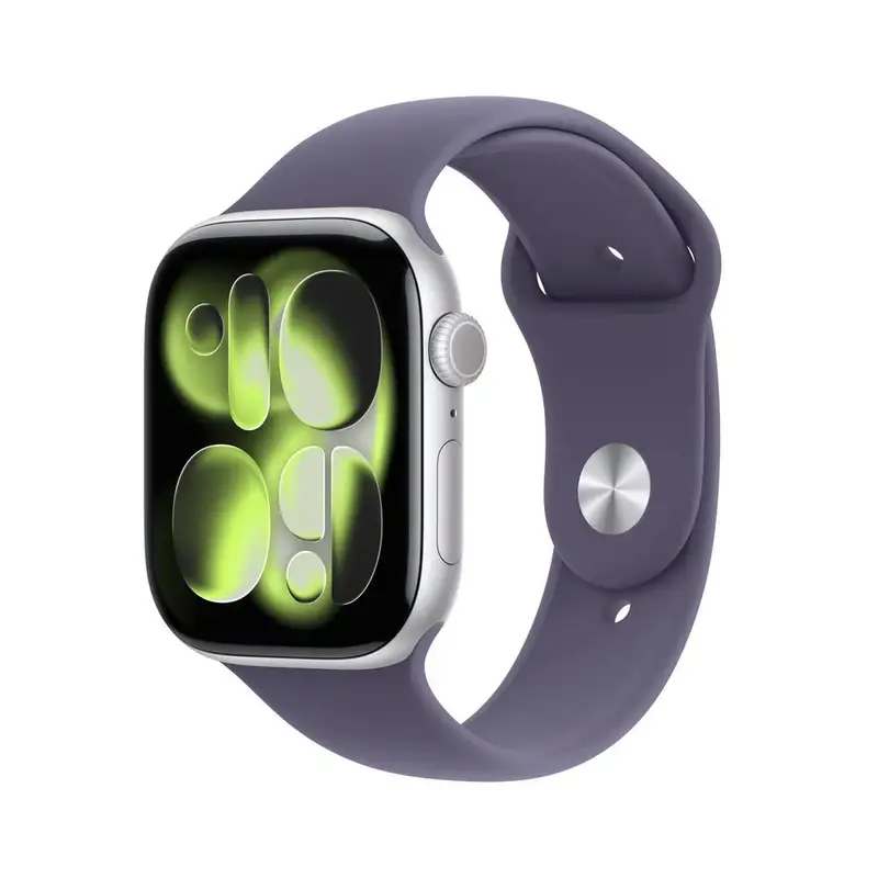 APPLE Watch S11 Cellular 42mm Silver Aluminium Case with Purple Fog Sport Band - S/M mf8h4rk/a