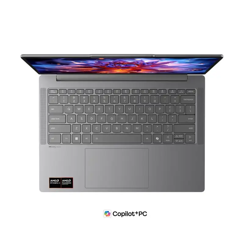 LENOVO IdeaPad Slim 5 14AGP11, 14.0" WUXGA, AMD Ryzen AI 7 445, 16GB, 512GB SSD, DOS, Luna Grey (83S1003YYA+PWR-C)