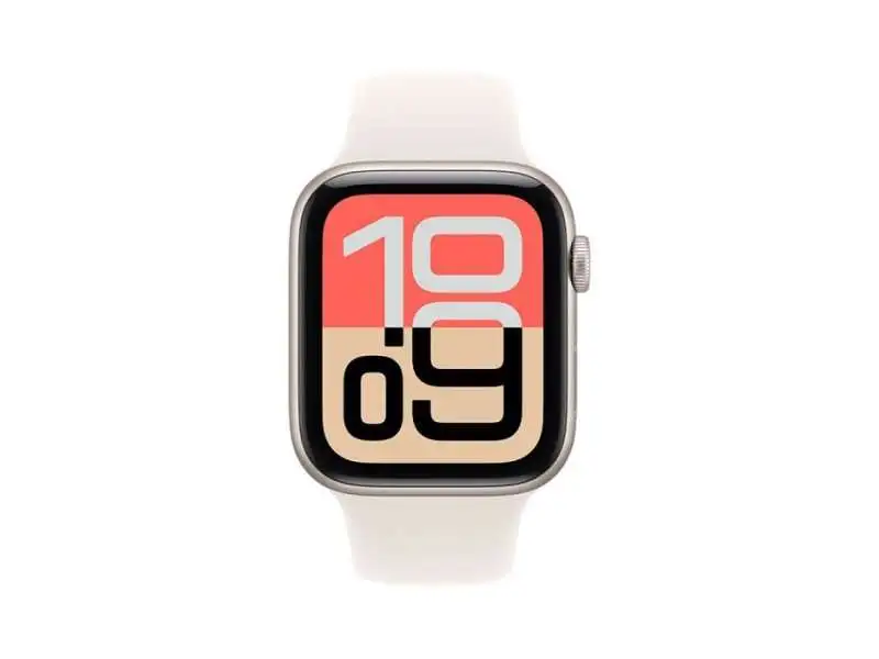 APPLE Watch SE 3 GPS 40mm Starlight Aluminium Case with Starlight Sport Band - M/L meh54rk/a