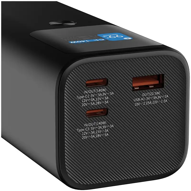 CANYON Power Bank 27000mAh 140W Black CNE-CPB2010DG