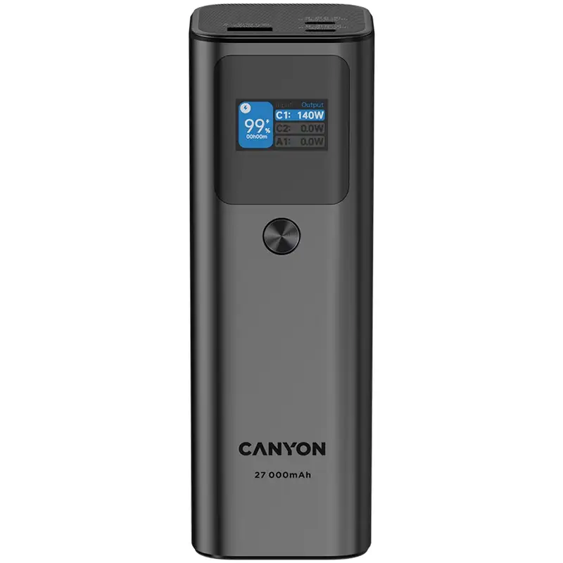 CANYON Power Bank 27000mAh 140W Black CNE-CPB2010DG