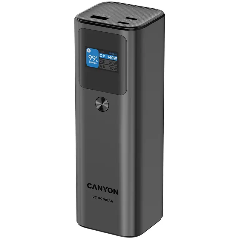 CANYON Power Bank 27000mAh 140W Black CNE-CPB2010DG