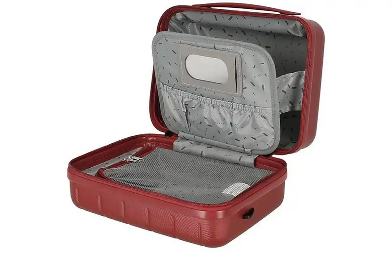MOVOM WOOD ABS Beauty case crvena