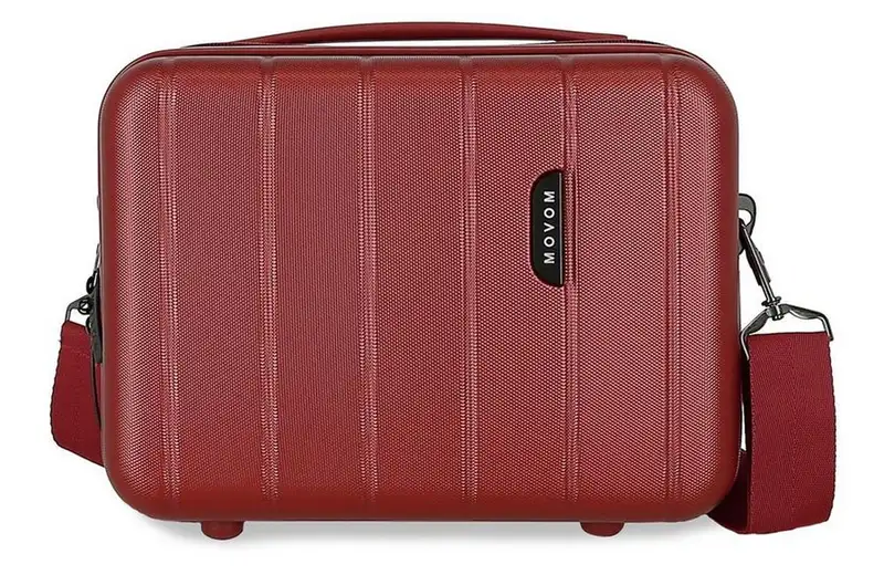 MOVOM WOOD ABS Beauty case crvena