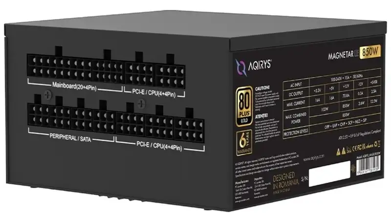AQIRYS Magnetar 850W - 80+ Gold