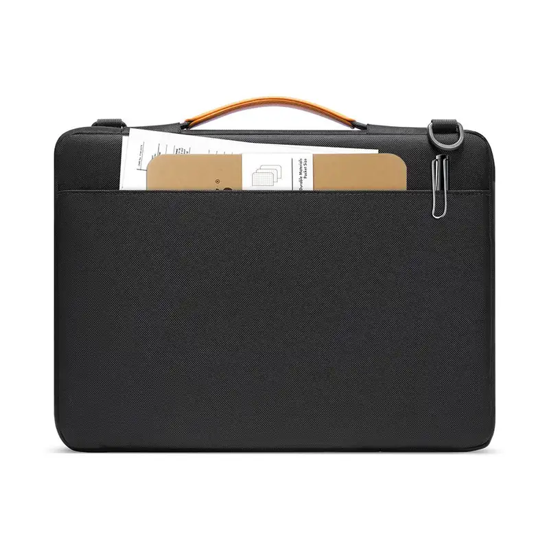 TOMTOC DEFENDER A42 LAPTOP BRIEFCASE BLACK 16" A42F3D1