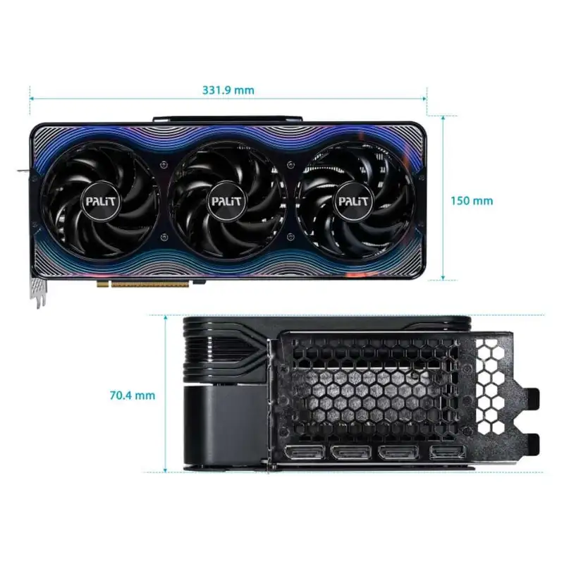 PALIT RTX5090 GameRock OC 32GB GDDR7 NE75090S19R5-GB2020G