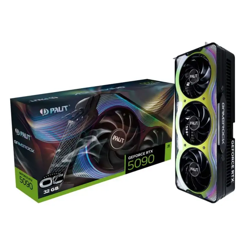 PALIT RTX5090 GameRock OC 32GB GDDR7 NE75090S19R5-GB2020G