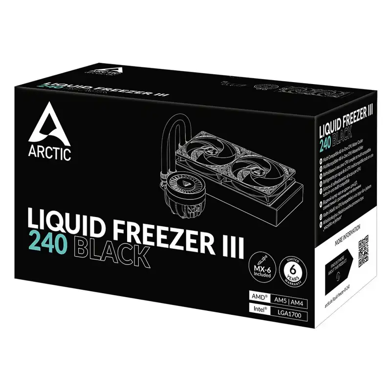 ARCTIC Liquid Freezer III-240 ACFRE00134A Black