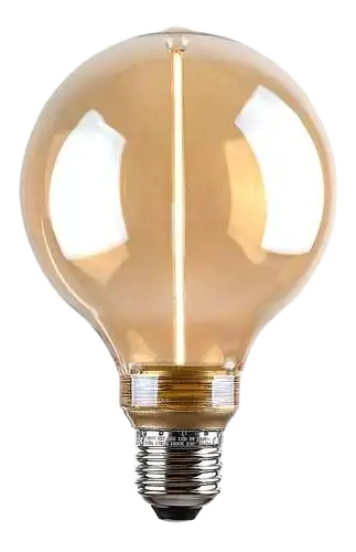 RABALUX Filament LED sijalica E27 G95, 3W, 170lm, 1800K