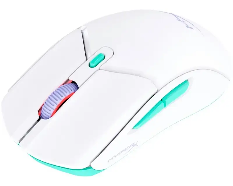 HYPERX Pulsefire Haste 2 Core, Gaming mis, white, wireless (8R2E7AA)