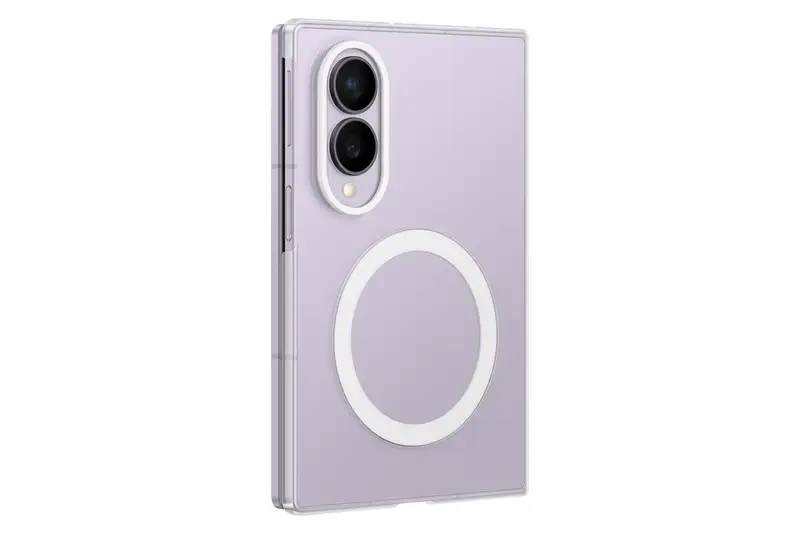 SAMSUNG Galaxy Z Fold8 Silicone Magnet Case Transparent EF-CF971CTEGWW
