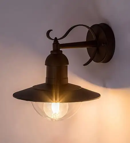 RABALUX Oslo spoljna zidna lampa E27 60W mat crno IP44
