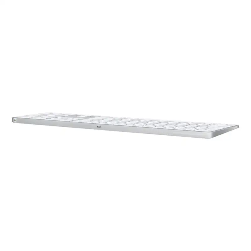 APPLE Magic Keyboard 2024 w Touch ID and NUM Keypad - INT English - White Keys mxk73z/a