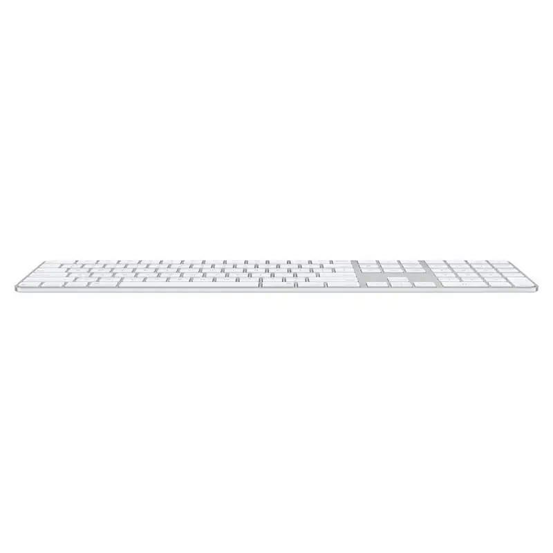 APPLE Magic Keyboard 2024 w Touch ID and NUM Keypad - INT English - White Keys mxk73z/a