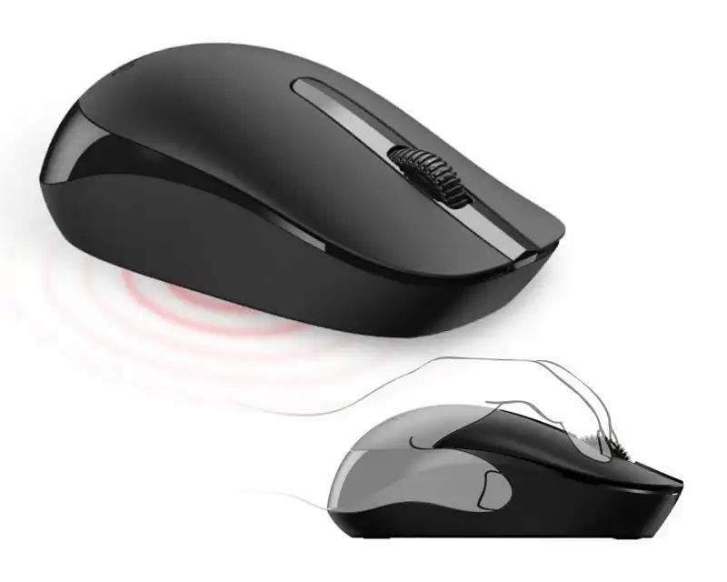 GENIUS KM-8101,BLK,US,2.4GHZ