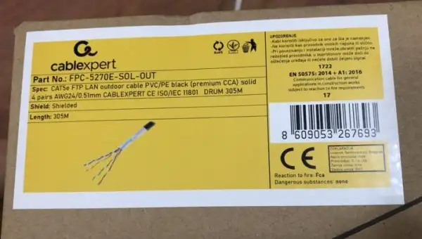 GEMBIRD FPC-5270E-SOL-OUT CAT5e Outdoor 305m