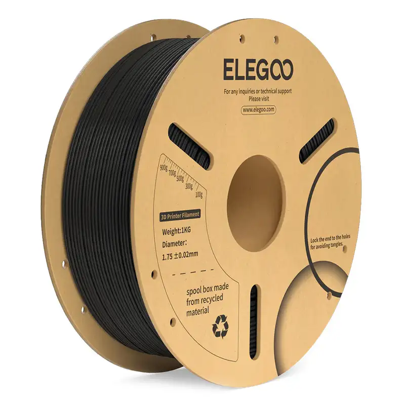 ELEGOO PLA+ filament 1.75mm 1kg Black