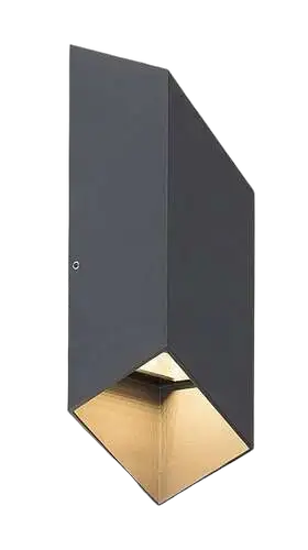RABALUX Tilburg, LED spoljna zidna, aluminium crna, 10W, 350lm/1150lm, 3000K