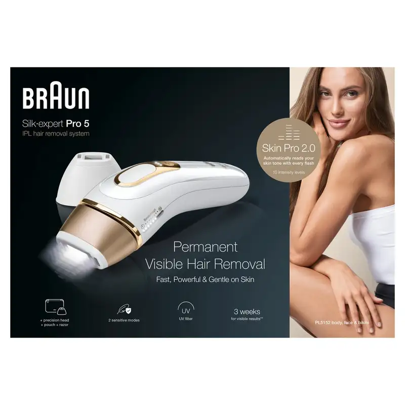 BRAUN IPL PL5152WHT/GOLDBOX EURO
