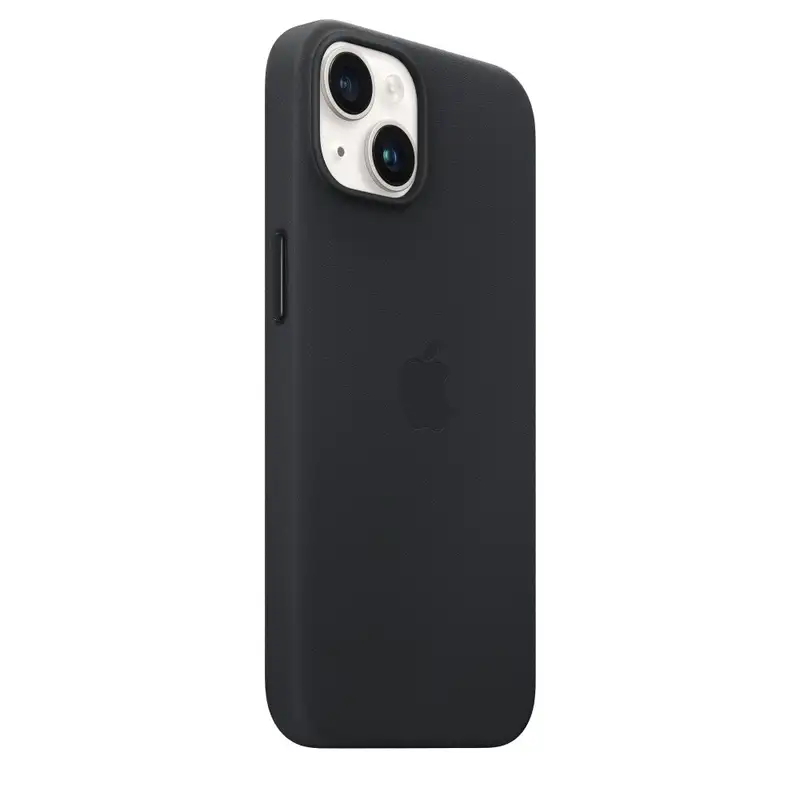APPLE iPhone 14 Leather Case with MagSafe - Midnight mpp43zm/a
