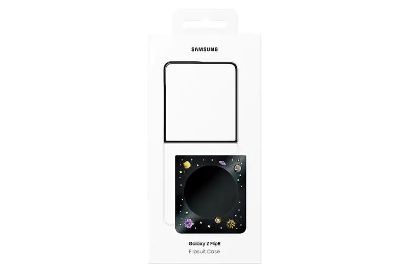SAMSUNG Galaxy Z Flip8 Flipsuit Case Black EF-FF776CBEGWW