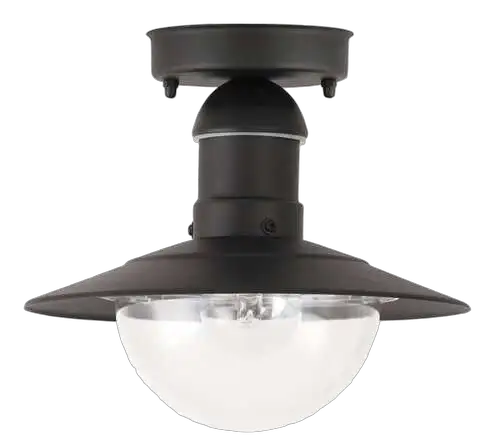 RABALUX Oslo spoljna plafonjera E27 60W crno IP44