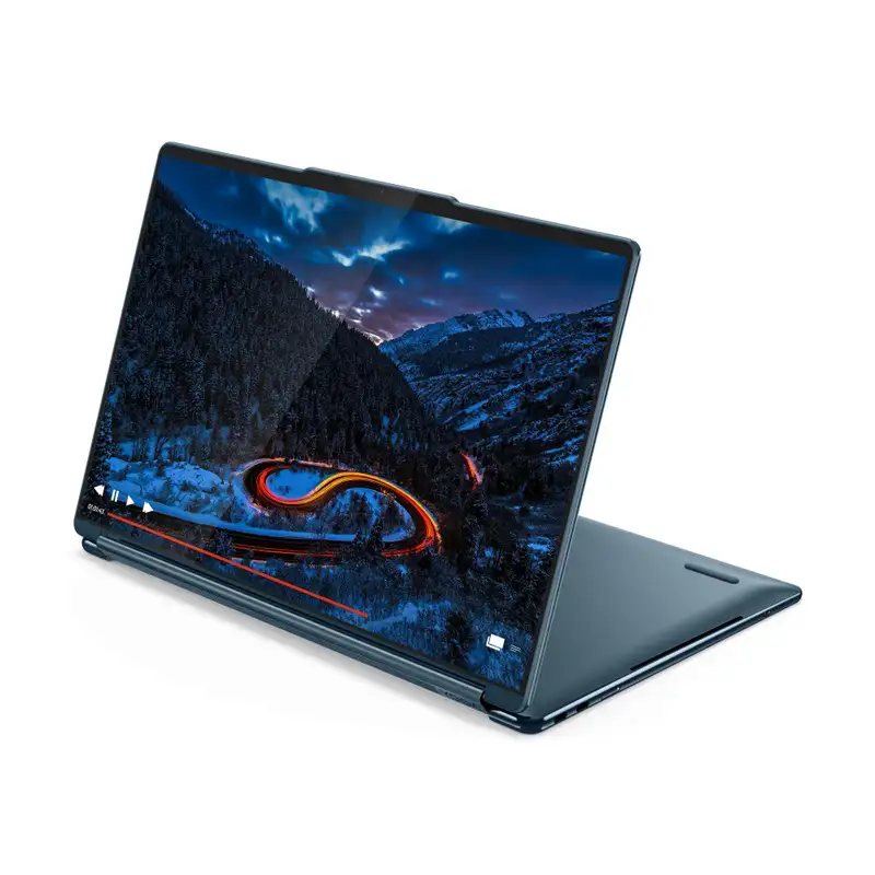 LENOVO Yoga Book 9 14IAH10, 14" OLED, Intel Core Ultra 7 255H, 32GB, 1TB, W11P+BT/M+Folio Stand, Tidal Teal, Magnesium (83KJ000RRM)