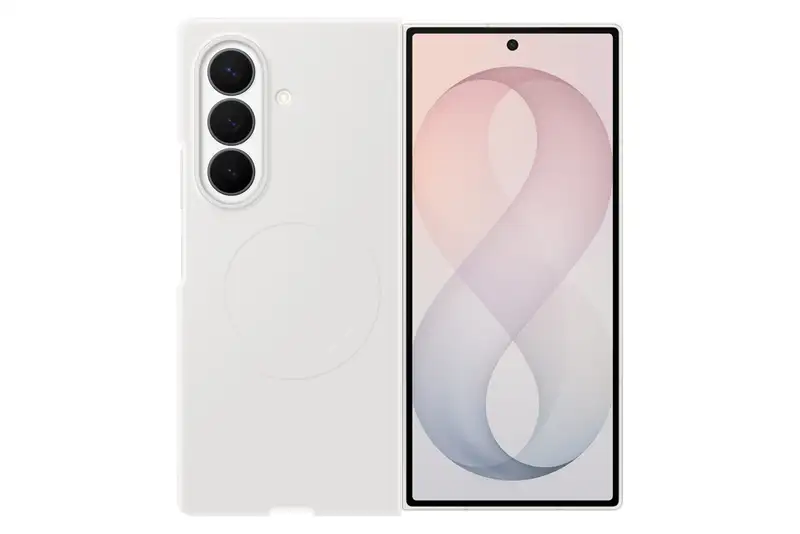 SAMSUNG Galaxy Z Fold8 Ultra Silicone Magnet Case Cream EF-EF976CWEGWW