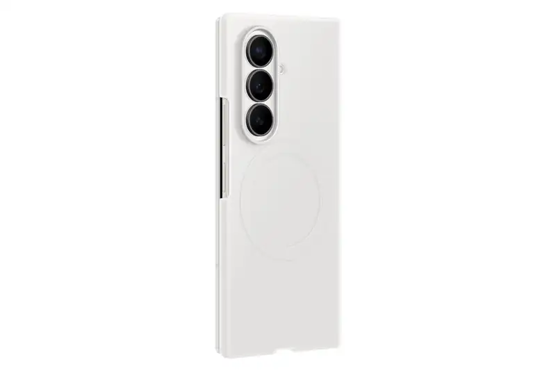 SAMSUNG Galaxy Z Fold8 Ultra Silicone Magnet Case Cream EF-EF976CWEGWW