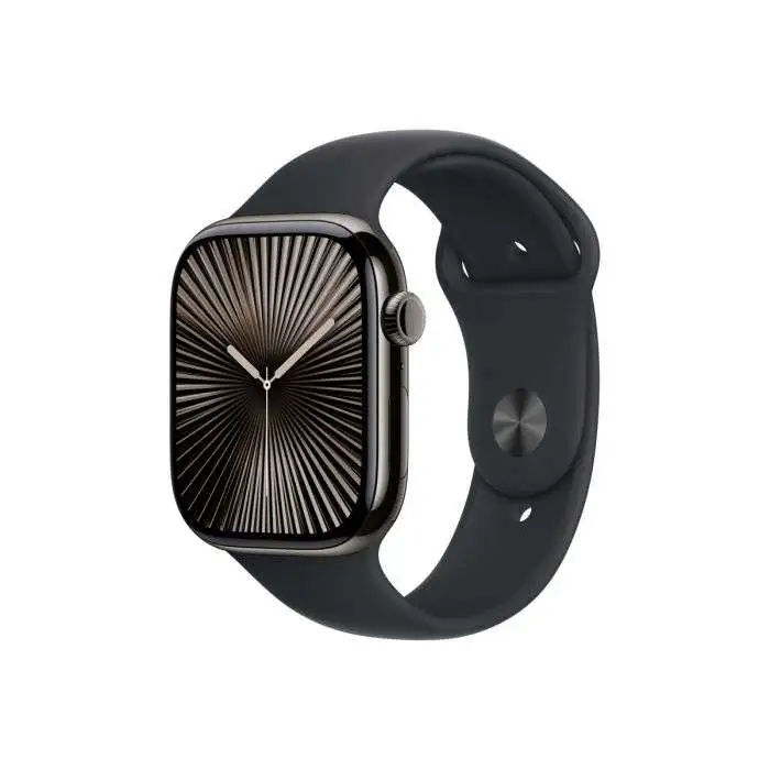 APPLE Watch 46mm Sport Band Black Sport Band - M/L mxm43zm/a