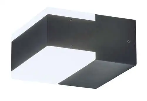 RABALUX Bona zidna lampa LED 2x4,5W IP54,sivo