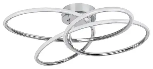RABALUX Piero, LED plafonjera, 30W, 4000K, metal hrom